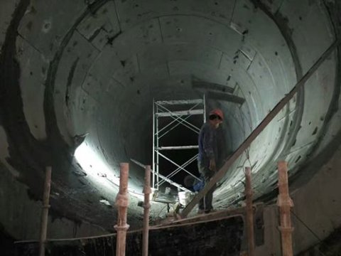 青島市地鐵隧道2號線防水蜜桃视频无码区在线观看工程亚洲精品蜜桃视频案例