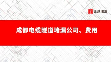 成都電纜隧道蜜桃视频无码区在线观看公司哪家好,怎麽收費